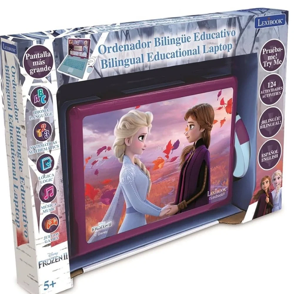 Gently Used LEXiBOOK Disney Frozen 2 - Educational and Bilingual Laptop